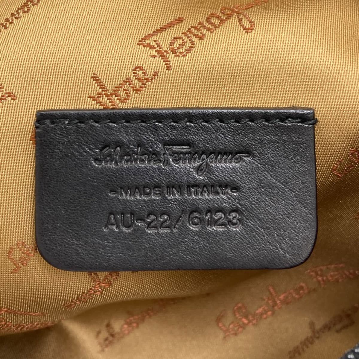 Salvatore Ferragamo Gancini Pattern Handbag Canvas Ladies [Used] [Salvatore Ferragamo] 6