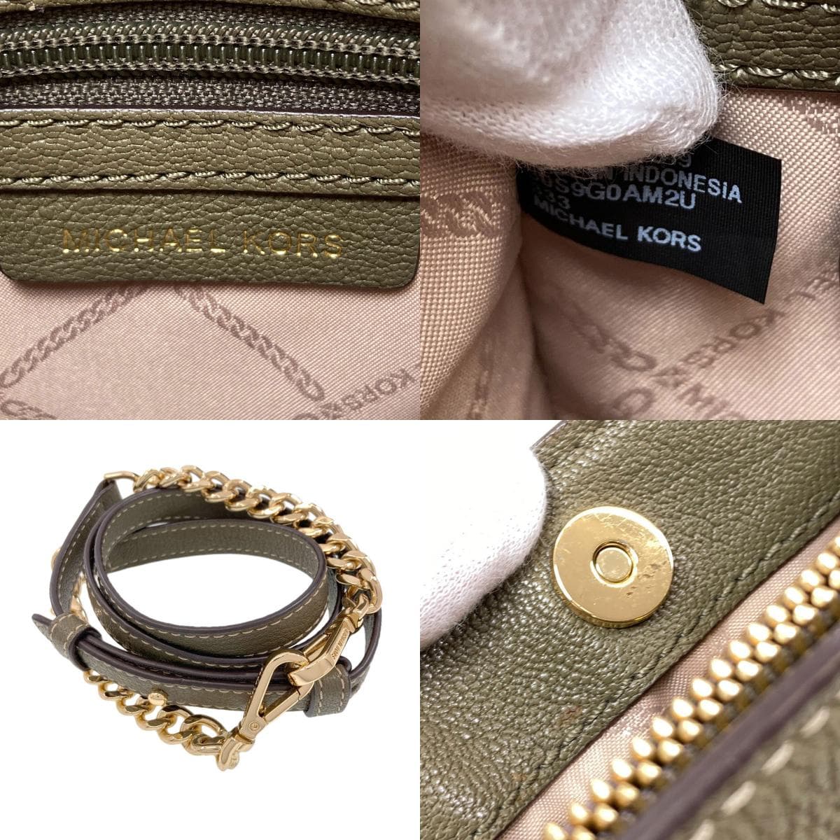 Michael Kors 2WAY Handbag Leather Women's [Used] [Michael Kors] 5