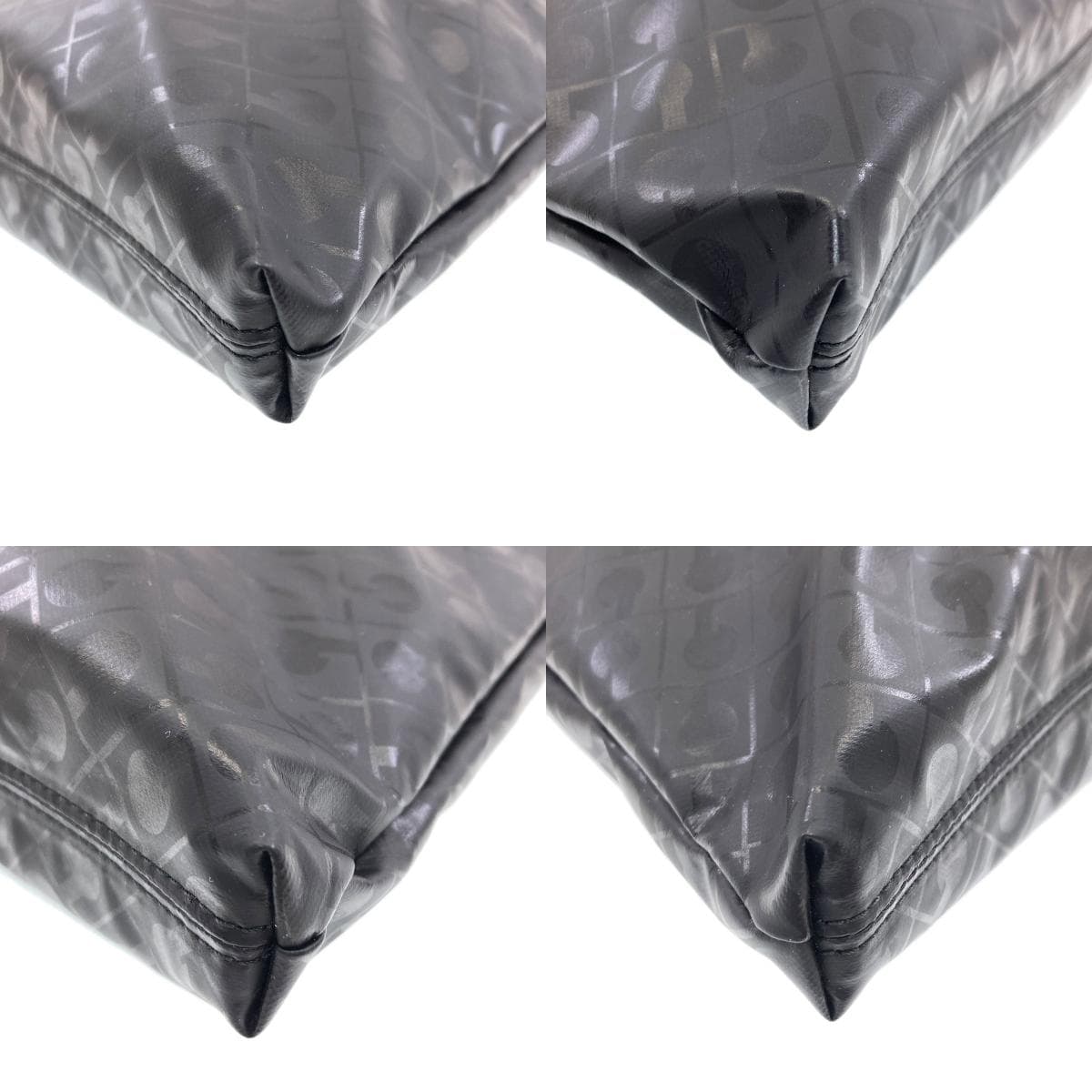 Gherardini Logo Motif Softy Handbag Polyester Ladies [Used] [GHERARDINI] 10