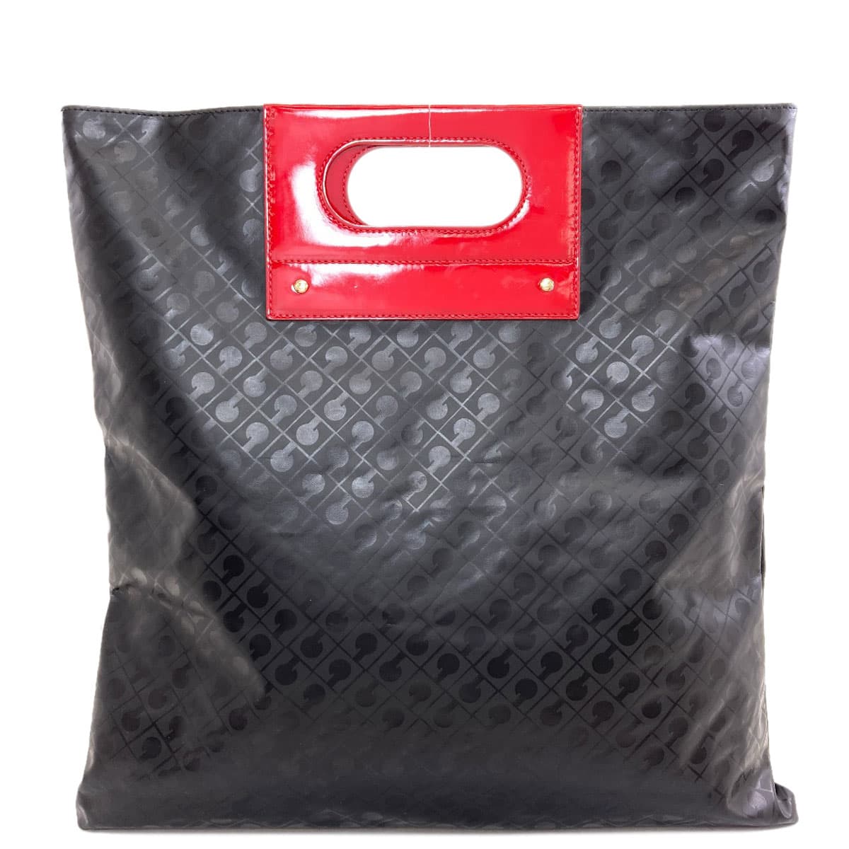 Gherardini Logo Motif Softy Handbag Polyester Ladies [Used] [GHERARDINI] 2