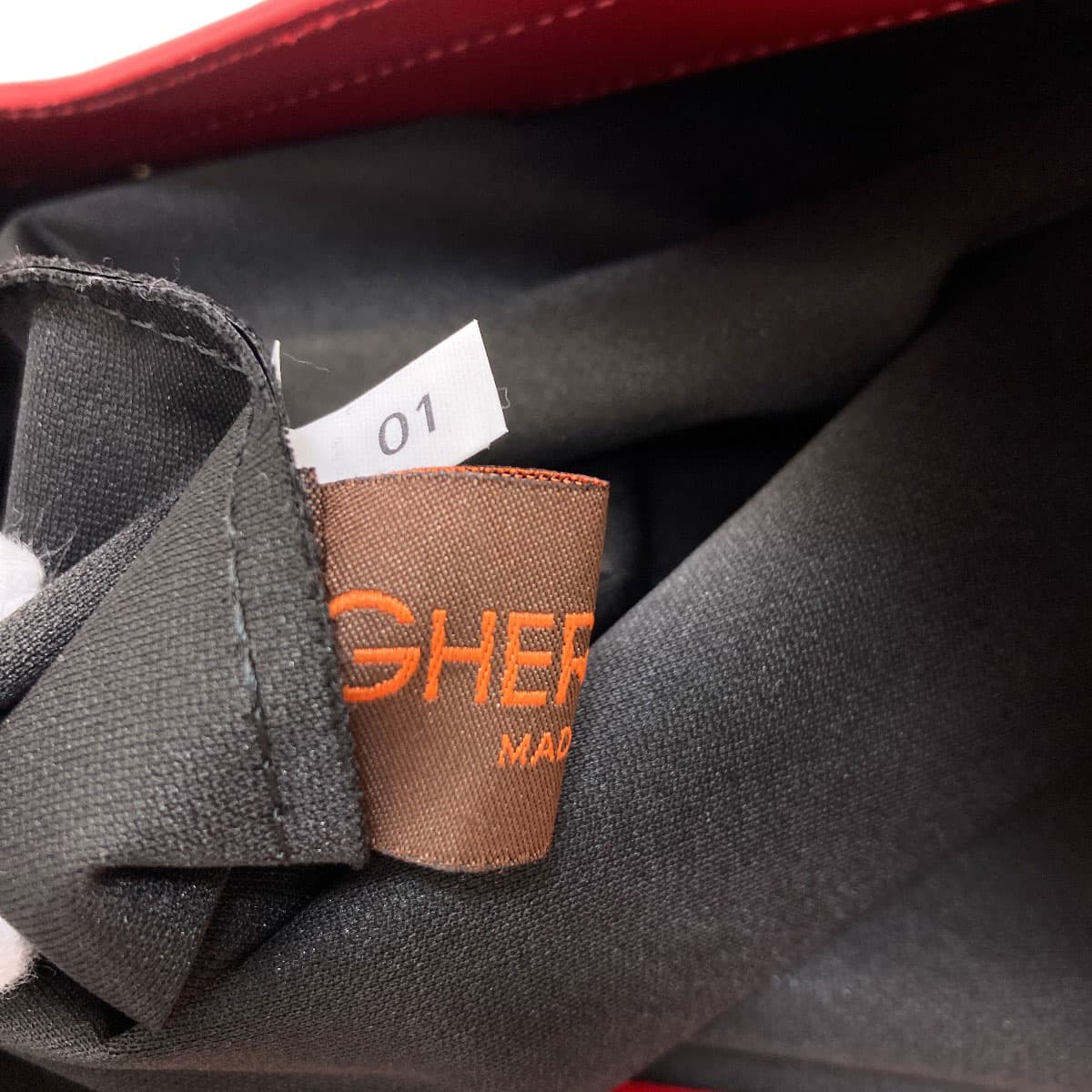 Gherardini Logo Motif Softy Handbag Polyester Ladies [Used] [GHERARDINI] 6