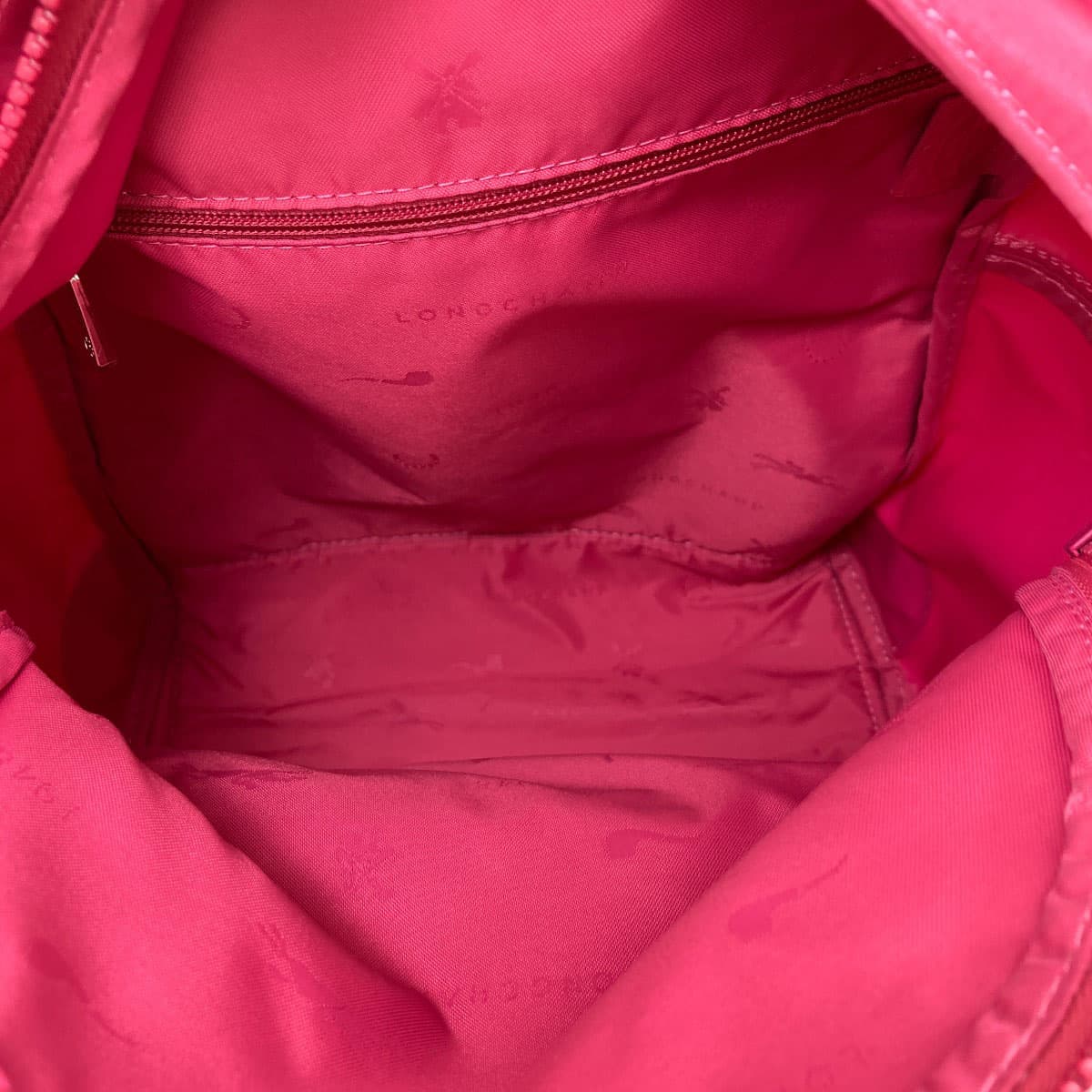 Longchamp Logo Backpack/Daypack Nylon Material Ladies [Used] [Longchamp] 5