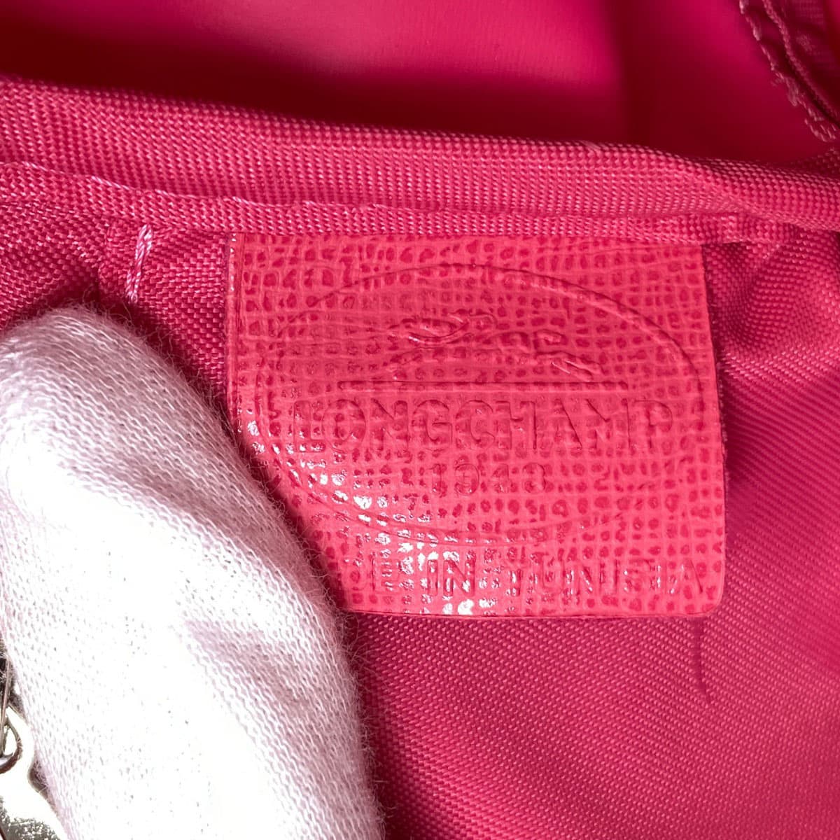 Longchamp Logo Backpack/Daypack Nylon Material Ladies [Used] [Longchamp] 6