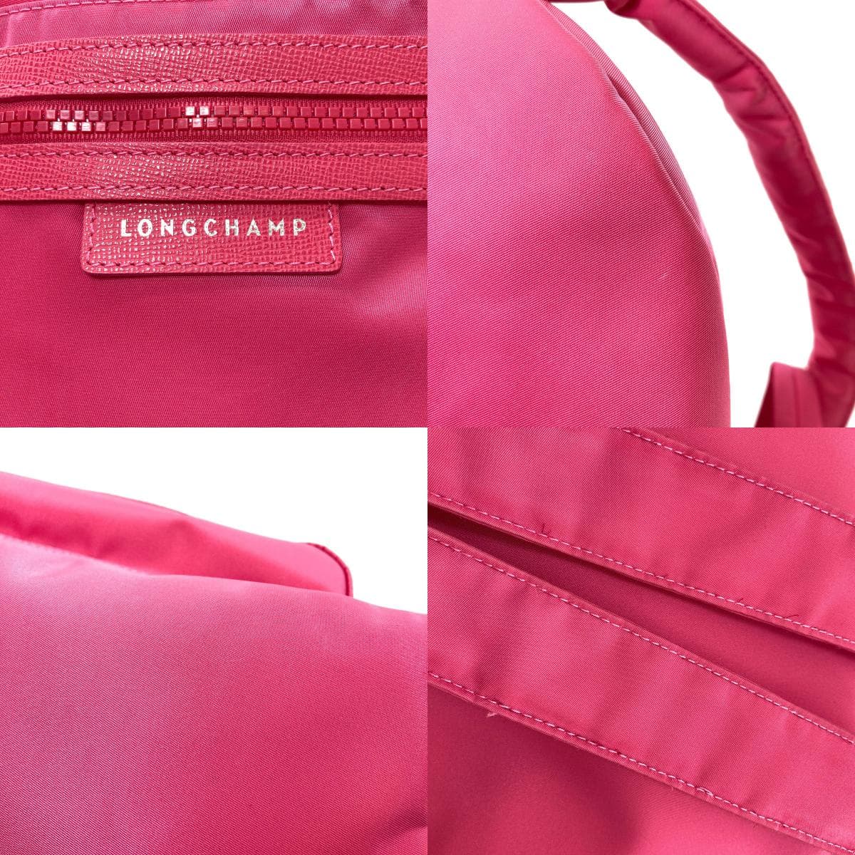 Longchamp Logo Backpack/Daypack Nylon Material Ladies [Used] [Longchamp] 8
