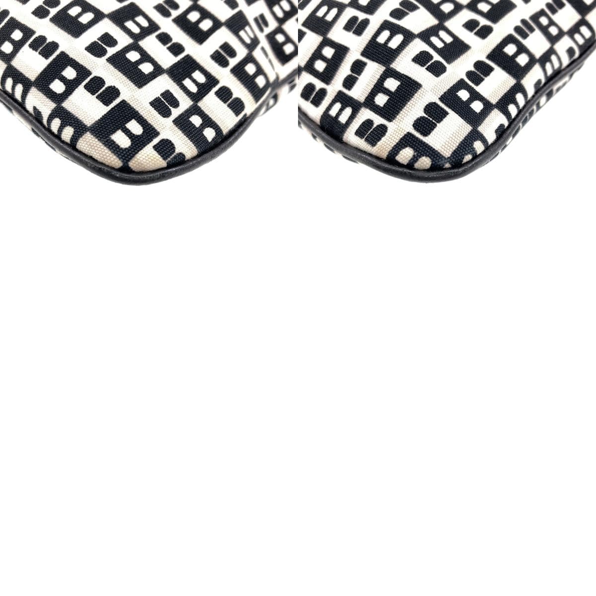 BALLY All-over Pattern Shoulder Bag Canvas Ladies [Used] [BALLY] 10