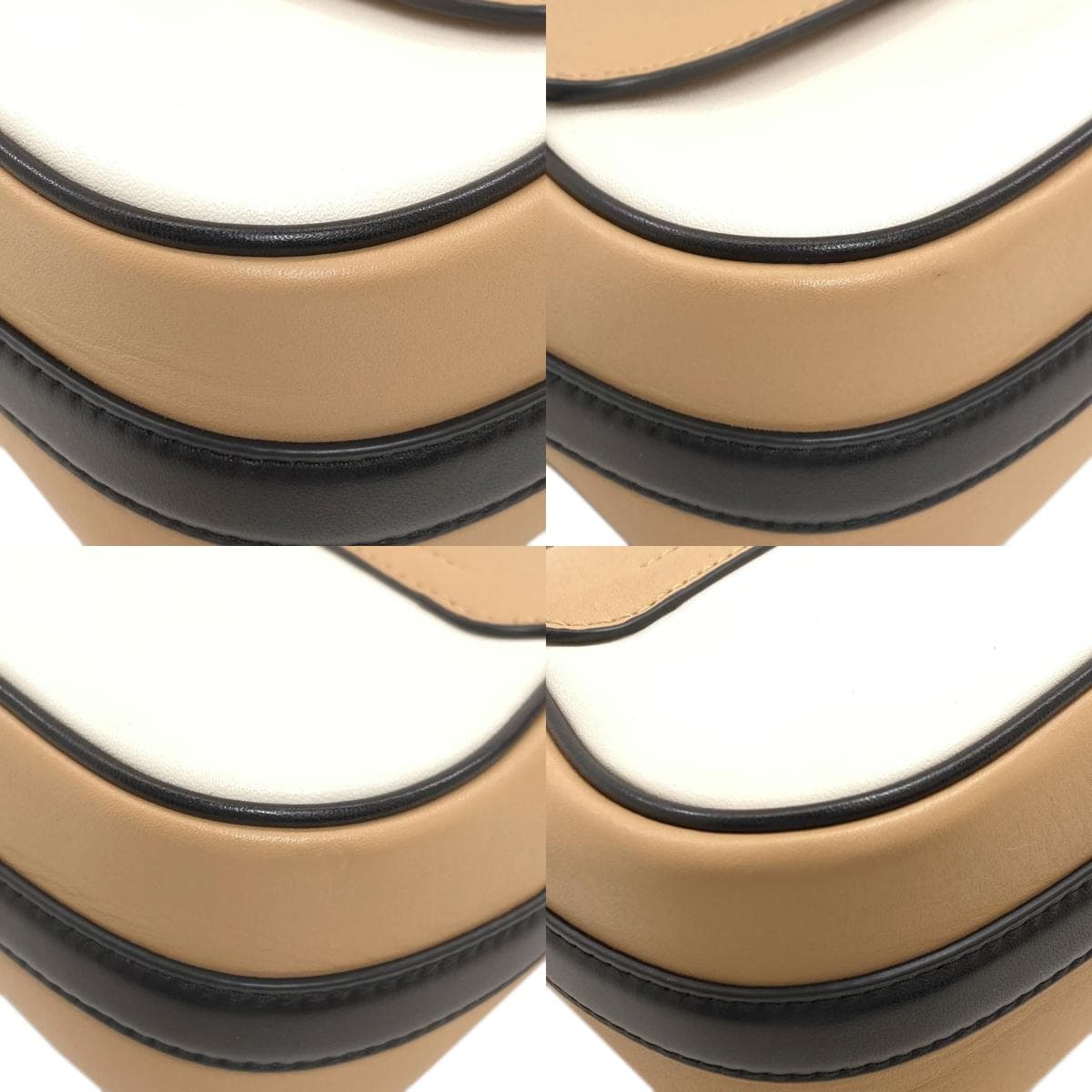 Marc Jacobs Double J Shoulder Bag Leather Women's [Used] [MARC JACOBS] 10