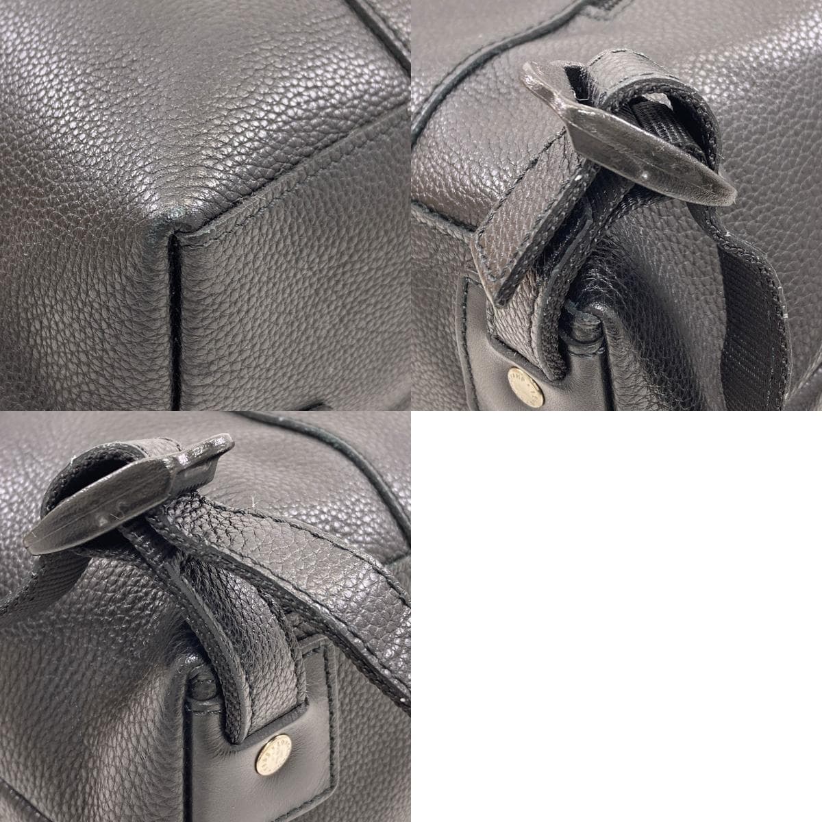 Longchamp Logo Backpack/Daypack Leather for Women [Used] [Longchamp] 10