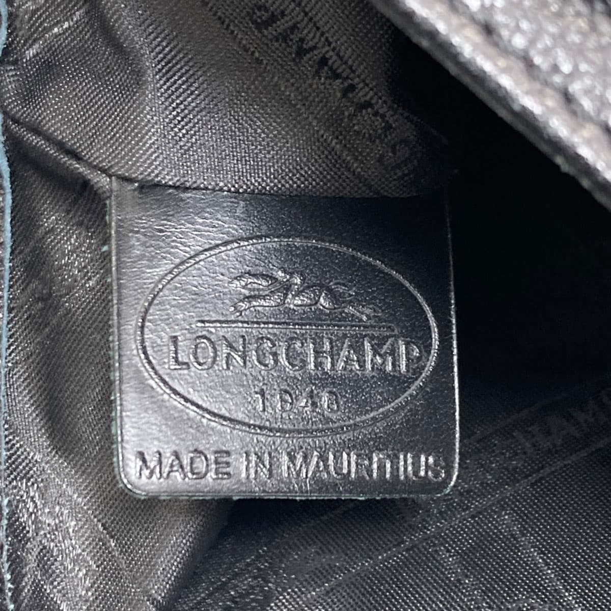 Longchamp Logo Backpack/Daypack Leather for Women [Used] [Longchamp] 6