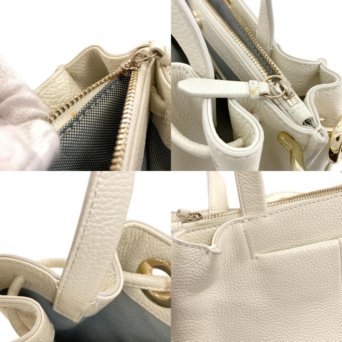 Cole Haan Bucket Bag 2WAY Handbag Leather Ladies [Used] [Cole Haan] 7