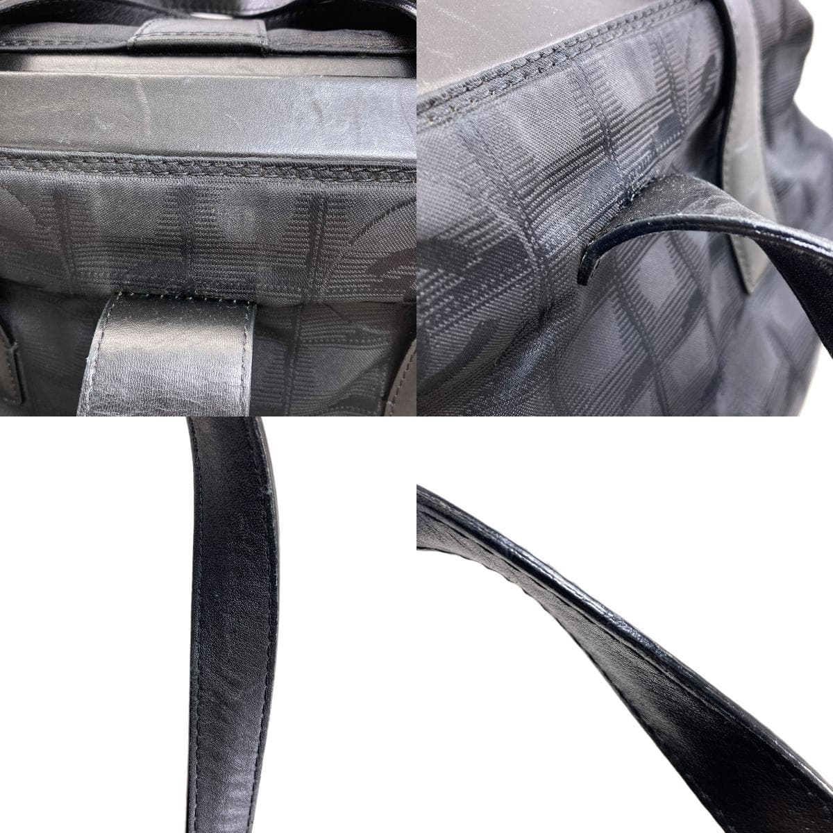 Chanel Neutral Travel Line Tote Bag Nylon Jacquard Ladies [Used] [CHANEL] 9