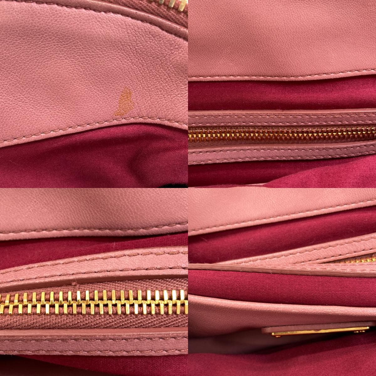 Miu Miu Matelassé 2WAY Handbag Calf Leather Ladies [Used] [MIUMIU] 5