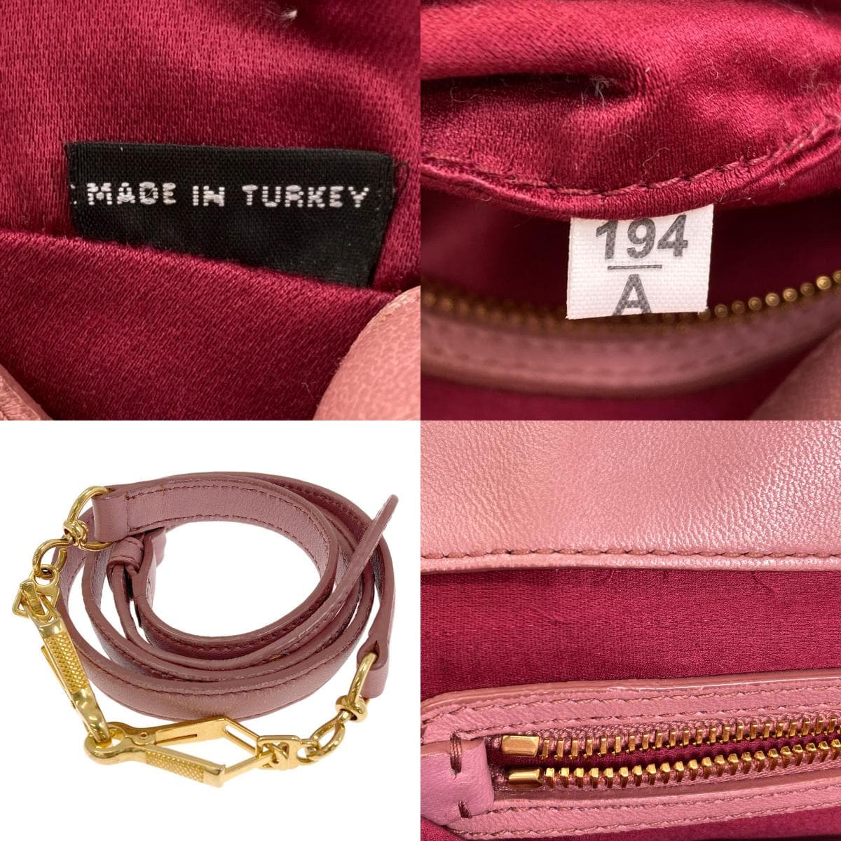 Miu Miu Matelassé 2WAY Handbag Calf Leather Ladies [Used] [MIUMIU] 4