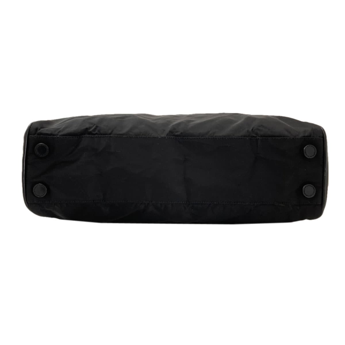 Prada logo hardware handbag, nylon material, ladies' [used] [PRADA] 4