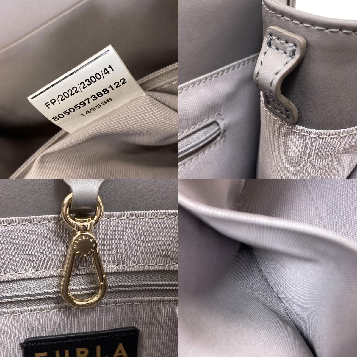 Furla Wonder Handbag Leather Ladies [Used] [Furla] 7