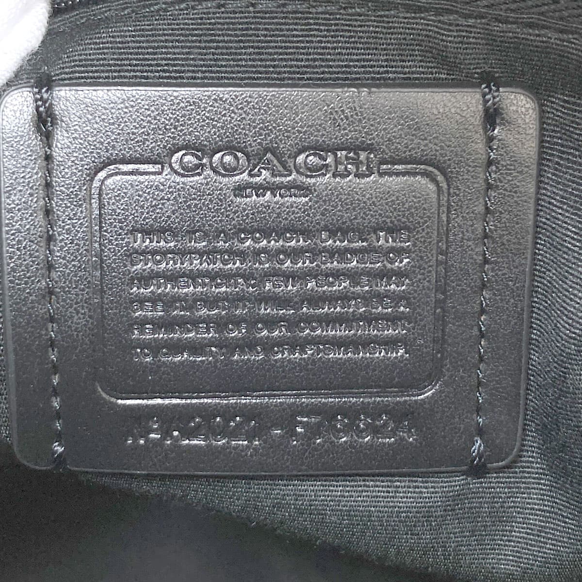 Coach F76624 Logo Backpack / Daypack Leather for Women [Used] [COACH] F76624 6