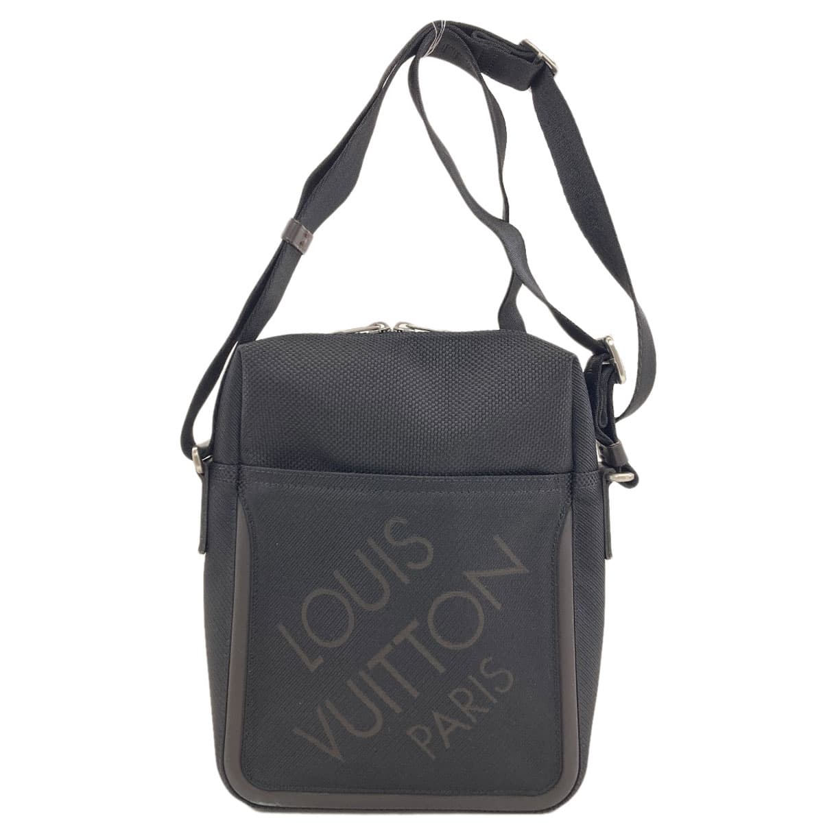 Louis Vuitton M93042 Citadins Shoulder Bag Damier Ebène Canvas Ladies [Used] [LOUIS VUITTON] M93042