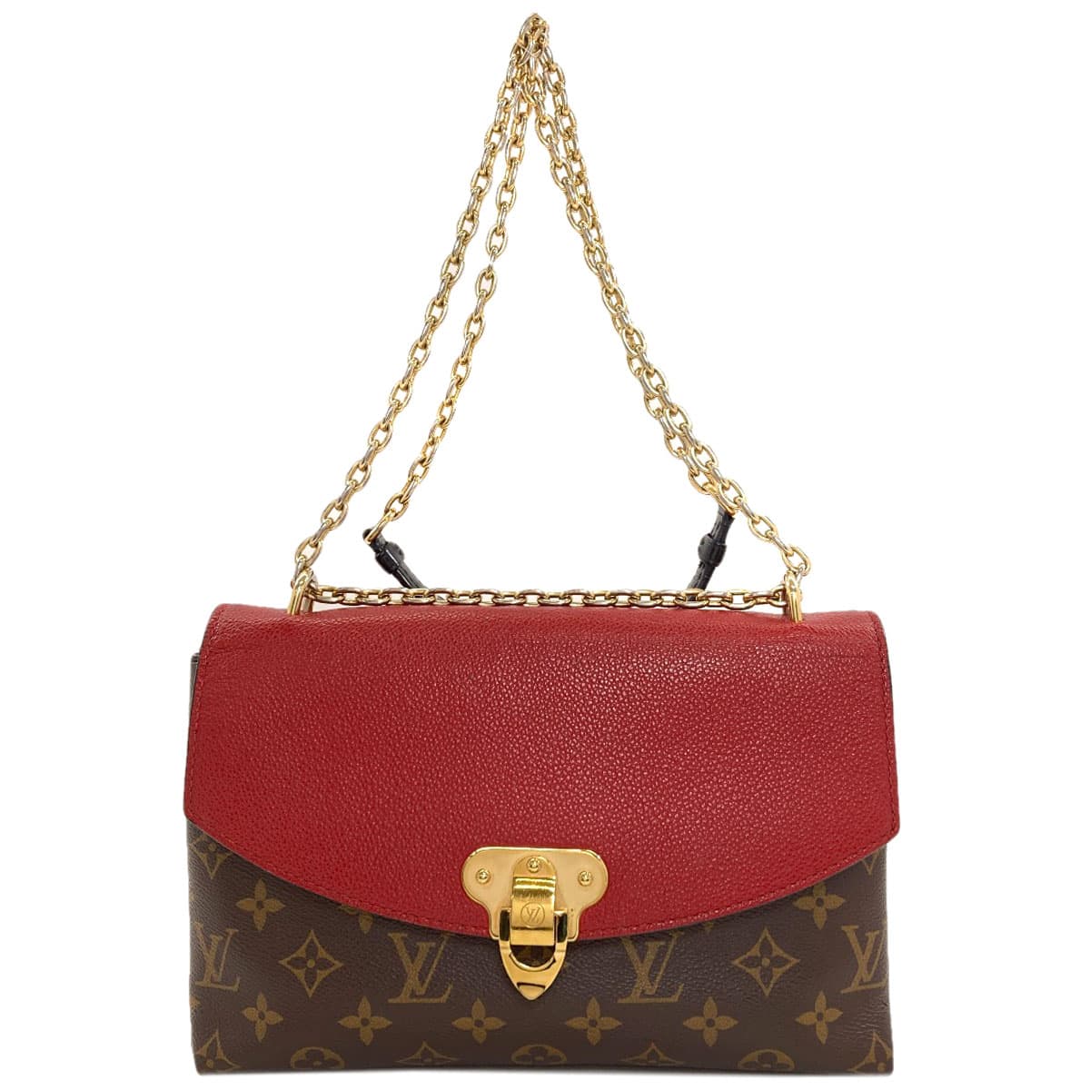 Louis Vuitton M43713 Sampras Seed Shoulder Bag Monogram Canvas Ladies [Used] [LOUIS VUITTON] M43713