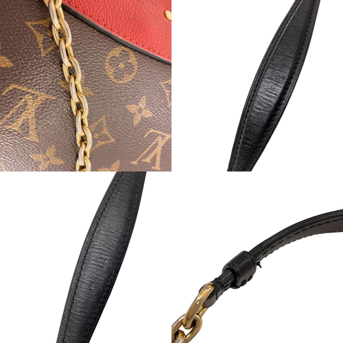 Louis Vuitton M43713 Sampras Seed Shoulder Bag Monogram Canvas Ladies [Used] [LOUIS VUITTON] M43713 9