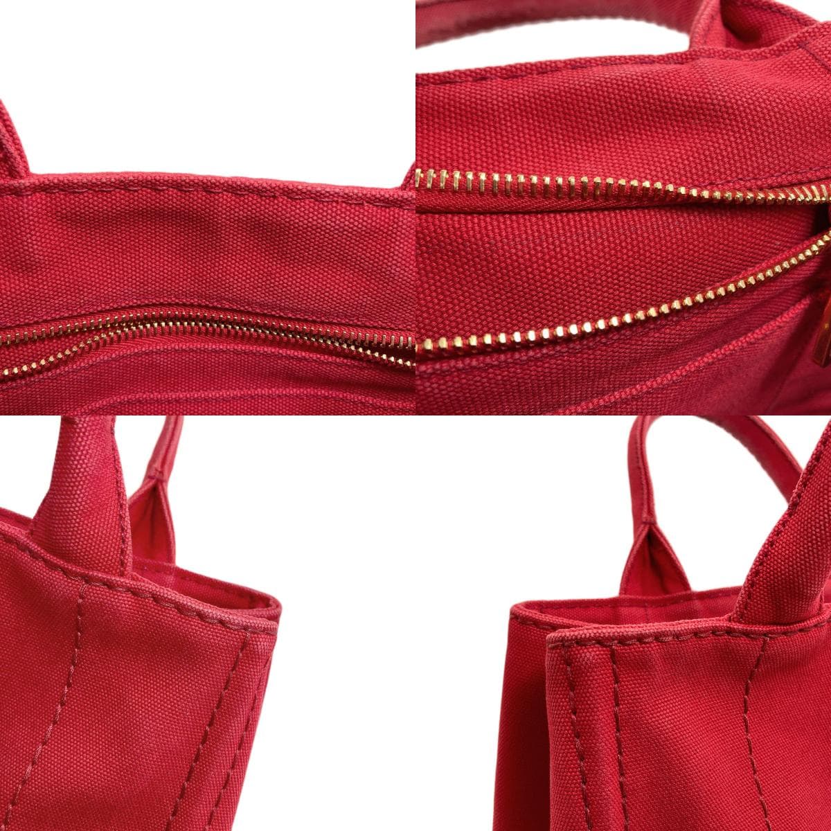 Prada Kanapa Mini 2WAY Handbag Canvas Ladies [Used] [PRADA] 6