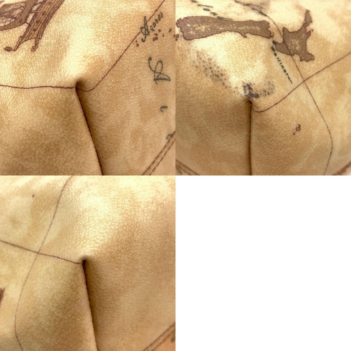 Prima Classe map pattern tote bag PVC for women [Used] [PRIMA CLASSE] 10