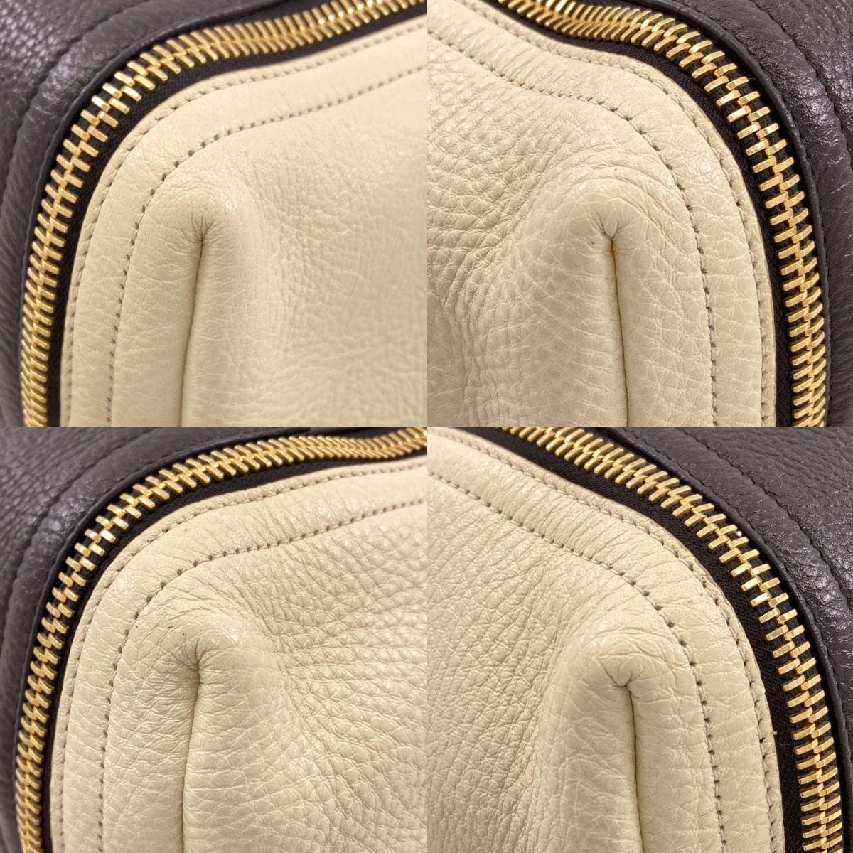 Salvatore Ferragamo Gancini Hardware Handbag Leather Ladies [Used] [Salvatore Ferragamo] 10