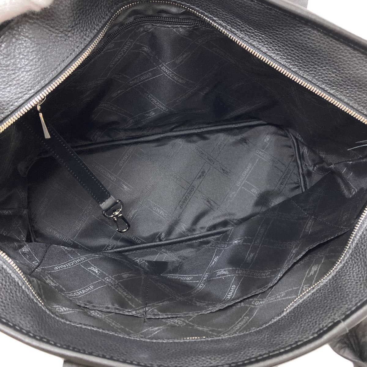 Longchamp Logo Tote Bag Leather for Women [Used] [Longchamp] 5