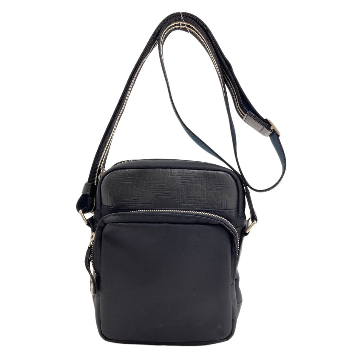 Dunhill Logo Shoulder Bag Nylon Material Men's [Used] [Dunhill]