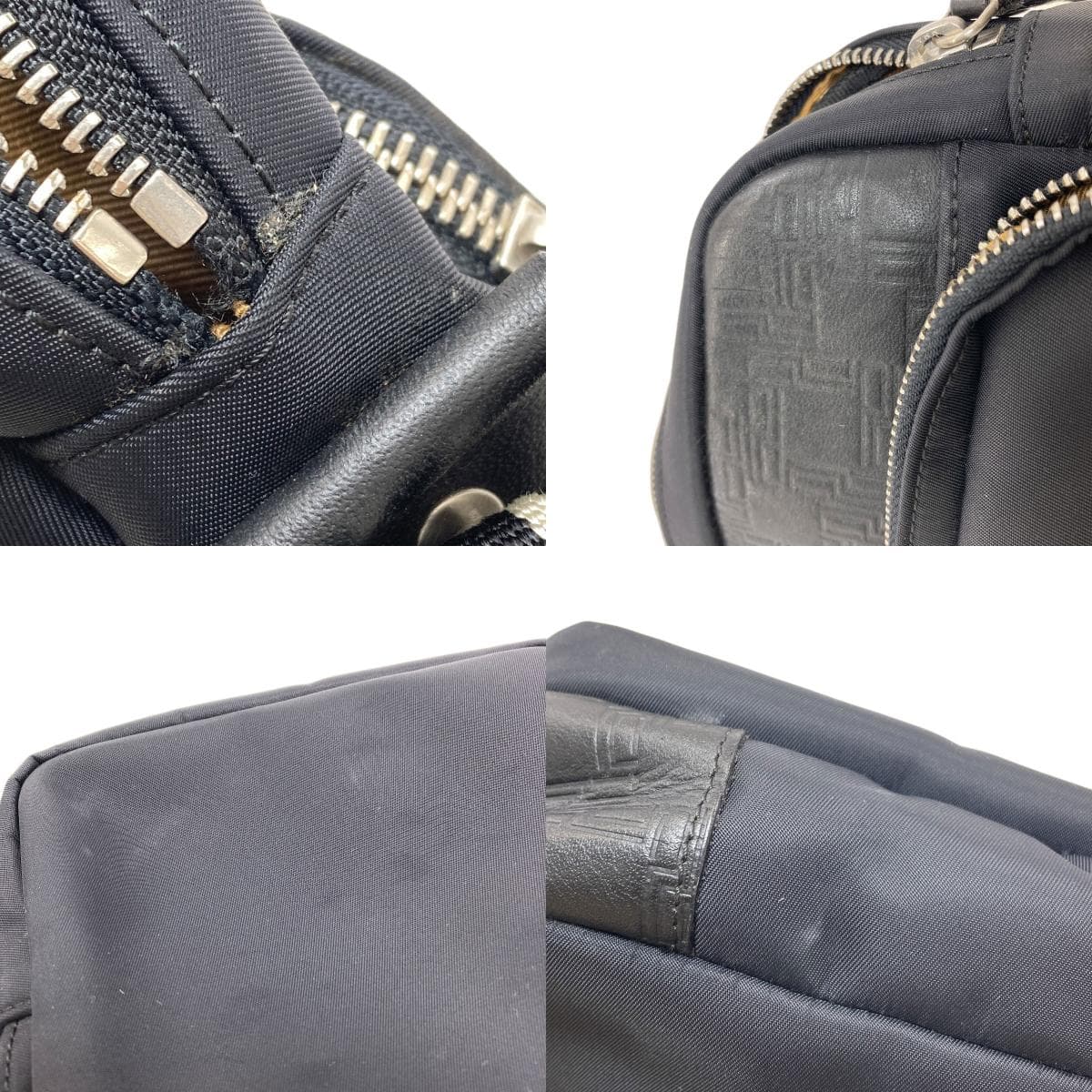 Dunhill Logo Shoulder Bag Nylon Material Men's [Used] [Dunhill] 7