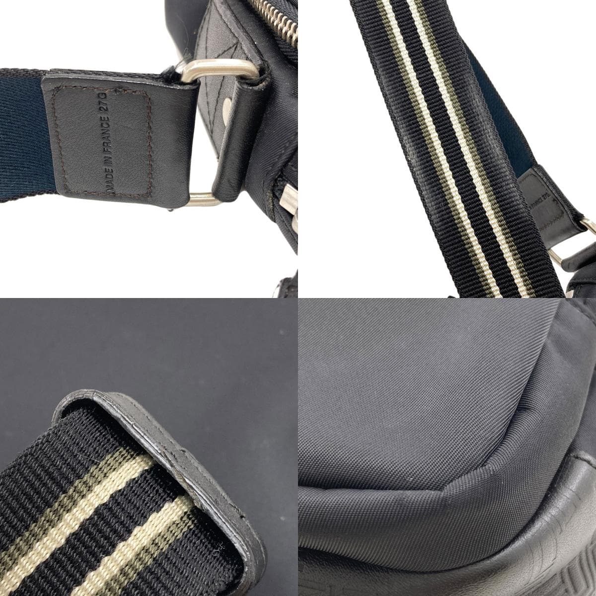 Dunhill Logo Shoulder Bag Nylon Material Men's [Used] [Dunhill] 9