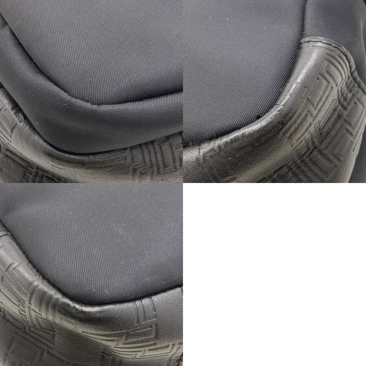 Dunhill Logo Shoulder Bag Nylon Material Men's [Used] [Dunhill] 10