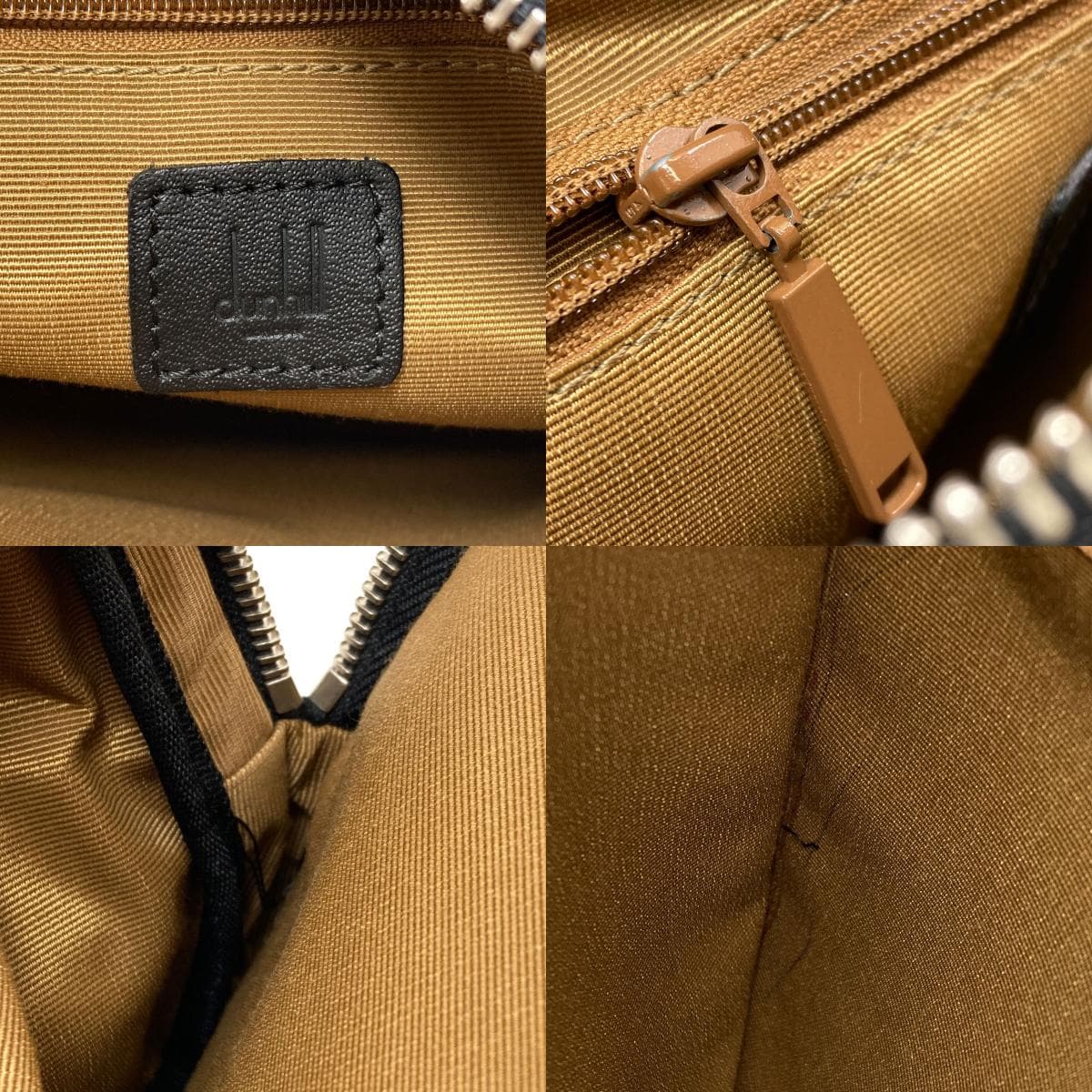 Dunhill Logo Shoulder Bag Nylon Material Men's [Used] [Dunhill] 6