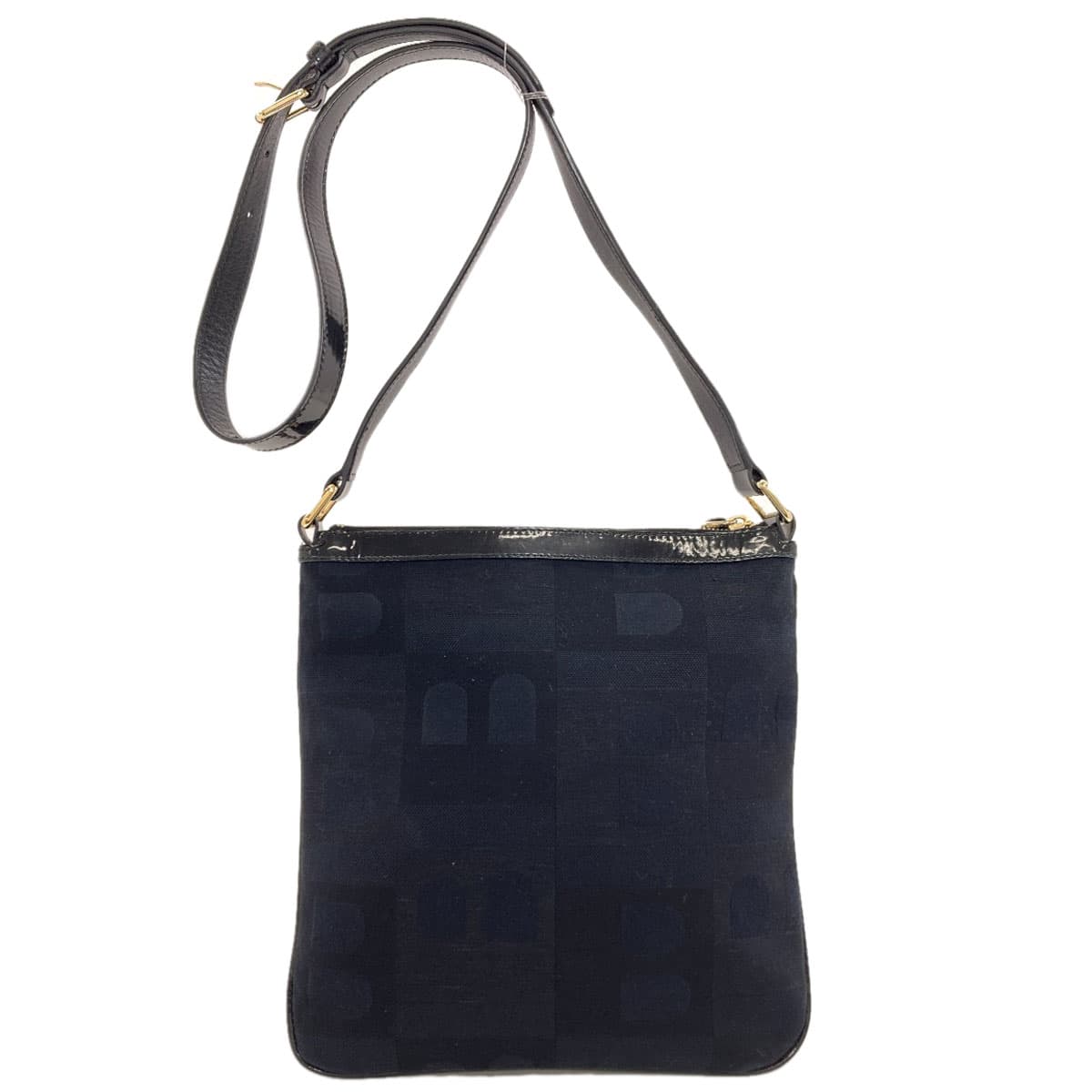 BALLY B logo shoulder bag canvas for ladies [Used] [BALLY] 2