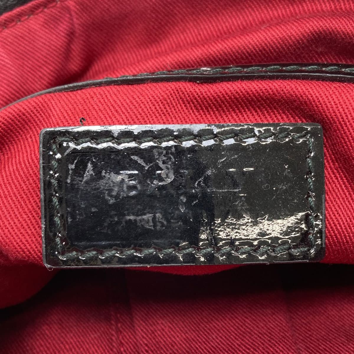 BALLY B logo shoulder bag canvas for ladies [Used] [BALLY] 6