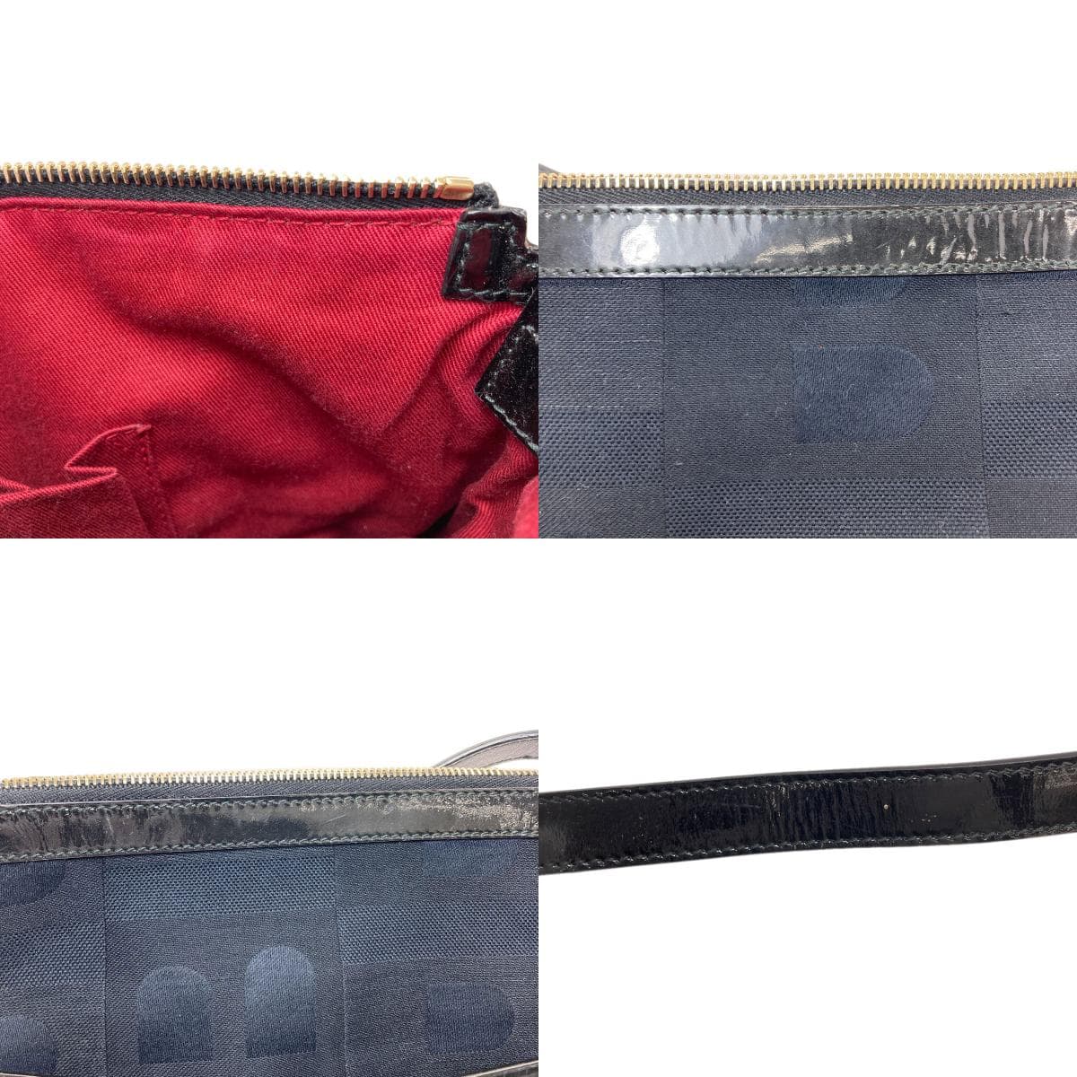 BALLY B logo shoulder bag canvas for ladies [Used] [BALLY] 8