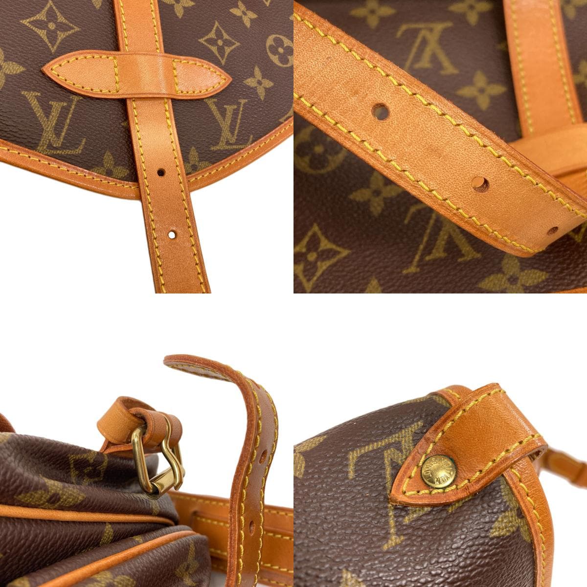 Louis Vuitton M42256 Soumure 30 Shoulder Bag Monogram Canvas Ladies [Used] [LOUIS VUITTON] M42256 8