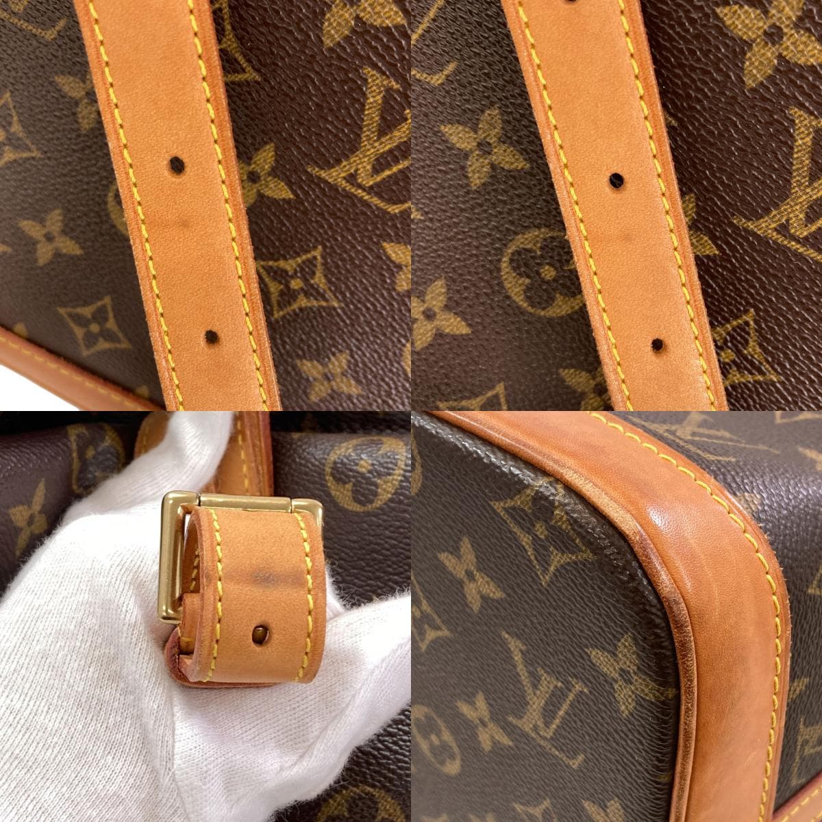 Louis Vuitton M47275 Amfar Three Sharon Stone Collaboration Shoulder Bag Monogram Canvas Ladies [Used] [LOUIS VUITTON] M47275 9