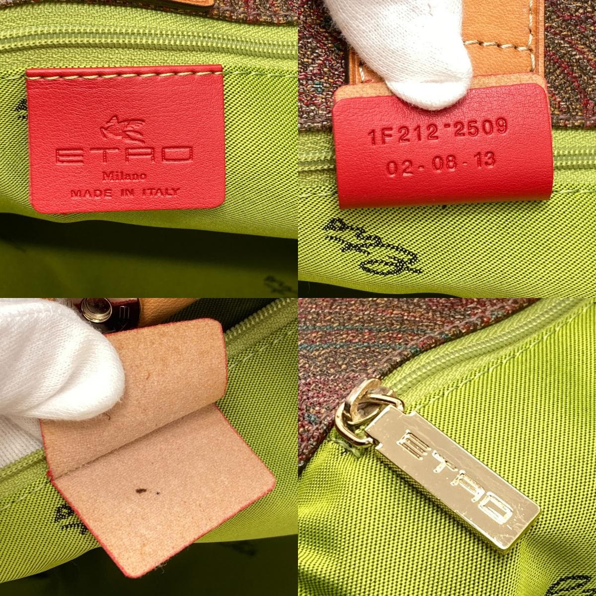 Etro paisley pattern tote bag PVC for women [Used] [ETRO] 6