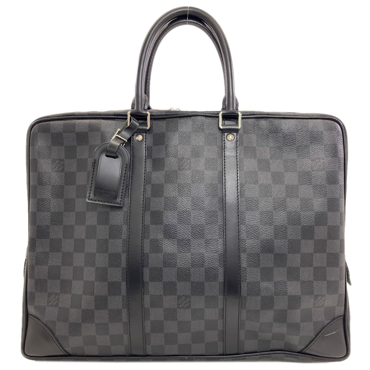 Louis Vuitton N48224 Porte-Documents Jour Business Bag Damier Canvas Men's [Used] [LOUIS VUITTON] N48224