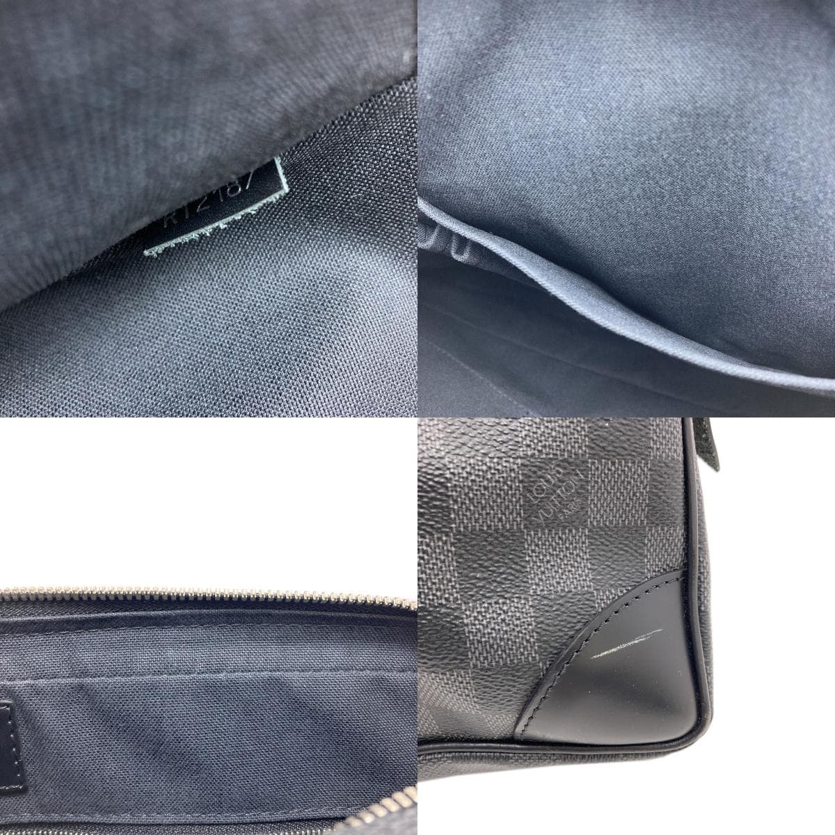 Louis Vuitton N48224 Porte-Documents Jour Business Bag Damier Canvas Men's [Used] [LOUIS VUITTON] N48224 7