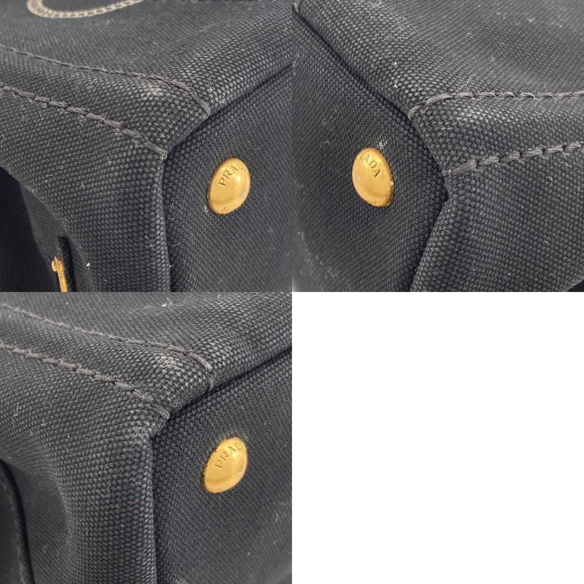 Prada 1BG439 Canapa Mini 2WAY Handbag Canvas Ladies [Used] [PRADA] 1BG439 10