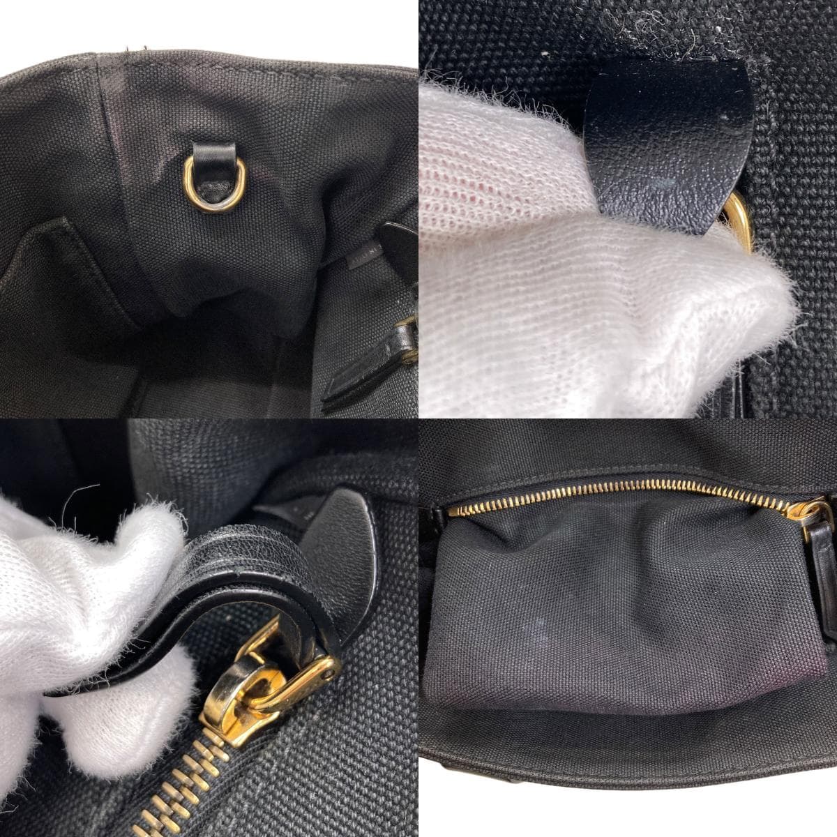 Miu Miu 2WAY Handbag Canvas Ladies [Used] [MIUMIU] 5