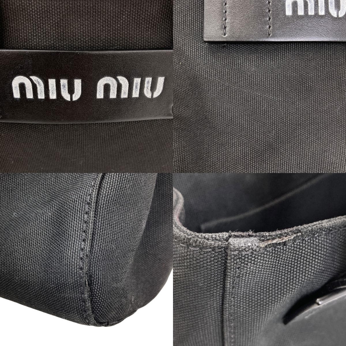 Miu Miu 2WAY Handbag Canvas Ladies [Used] [MIUMIU] 7