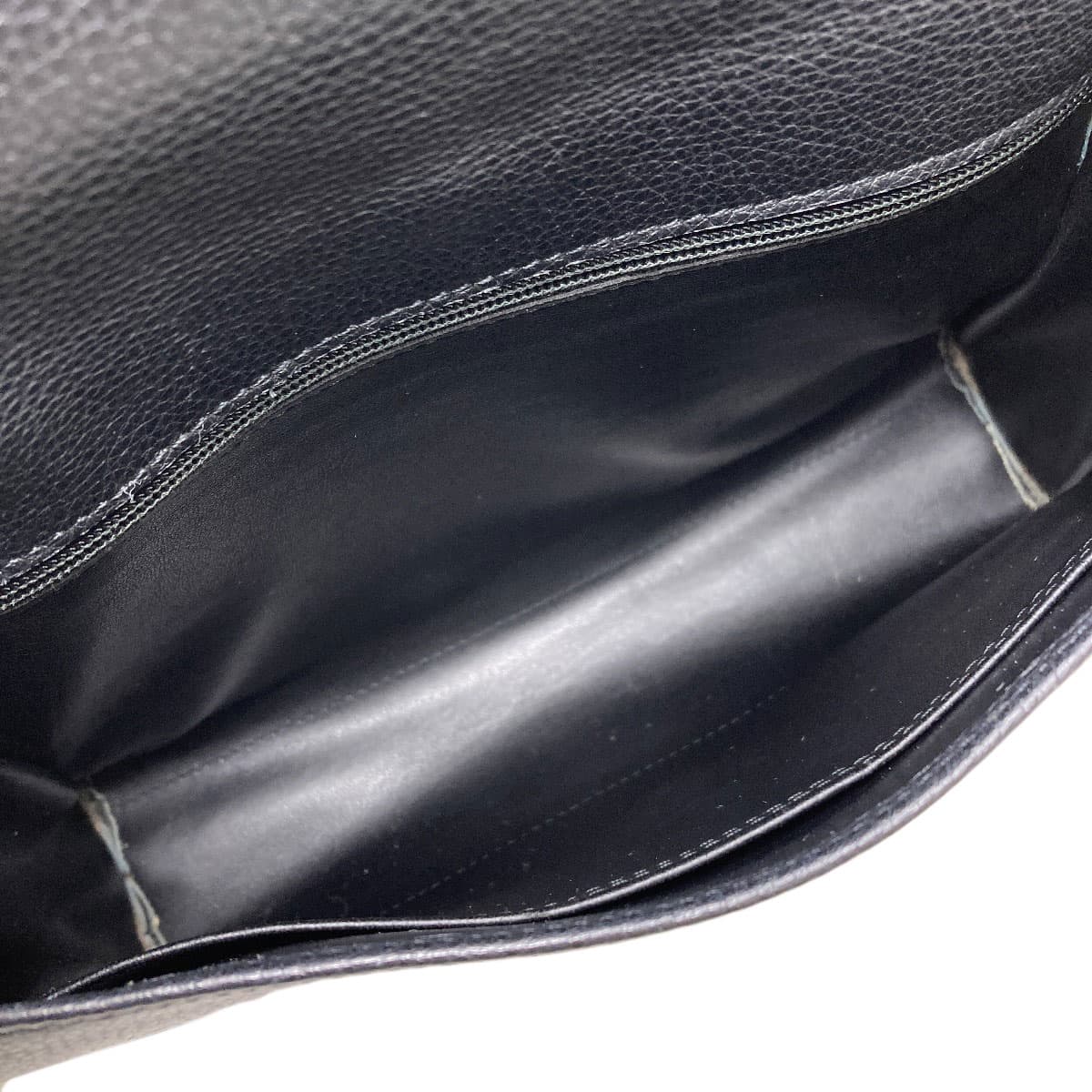 Longchamp Logo Shoulder Bag Leather Ladies [Used] [Longchamp] 5