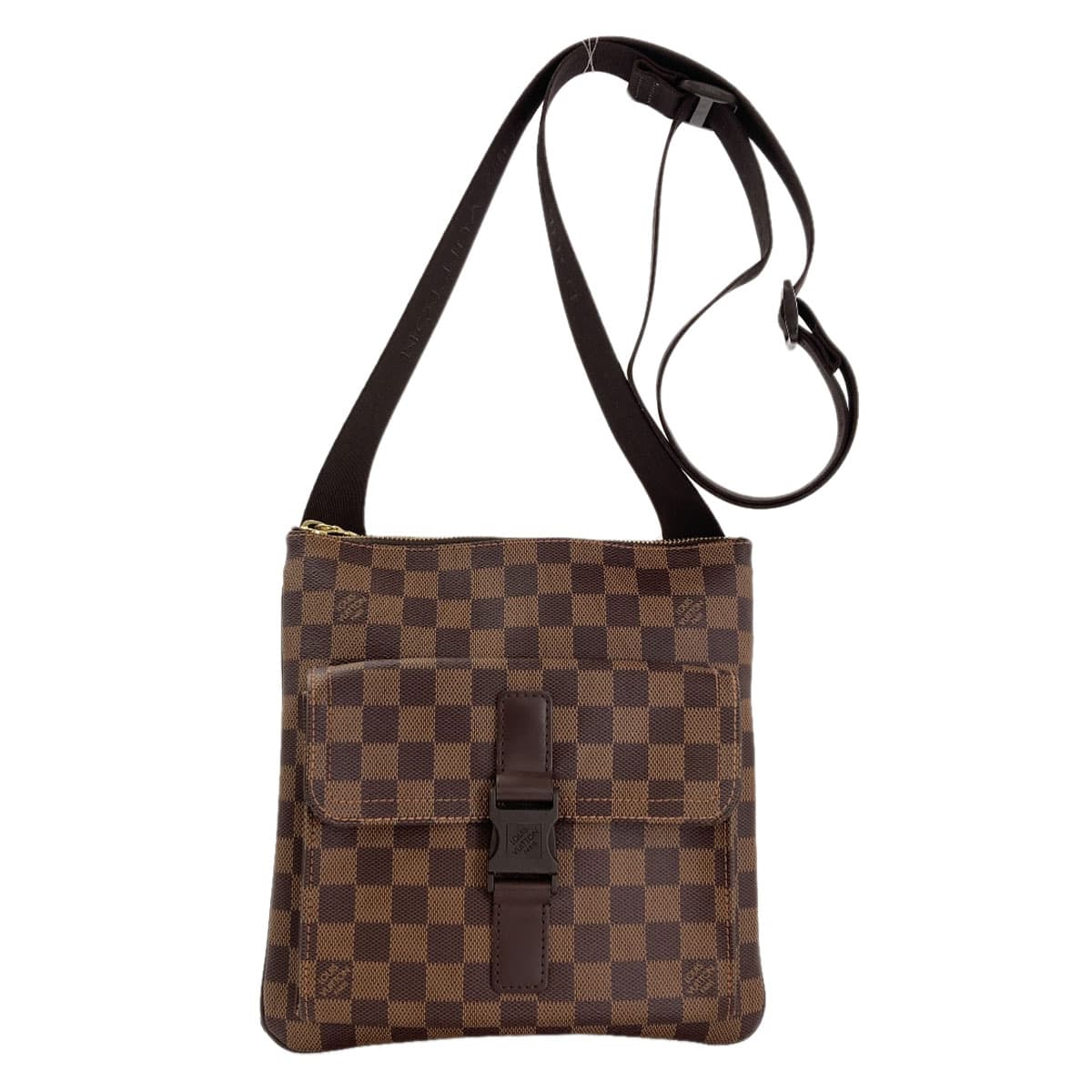 Louis Vuitton N51127 Pochette Melville Shoulder Bag Damier Canvas Ladies [Used] [LOUIS VUITTON] N51127