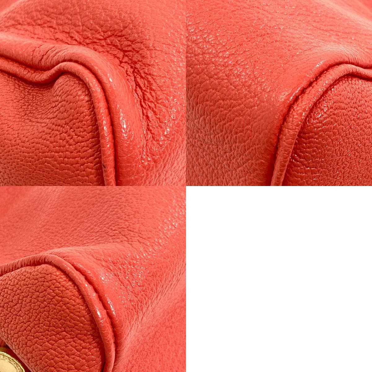 Bulgari clasp accessory pouch leather for women [Used] [BVLGARI] 10