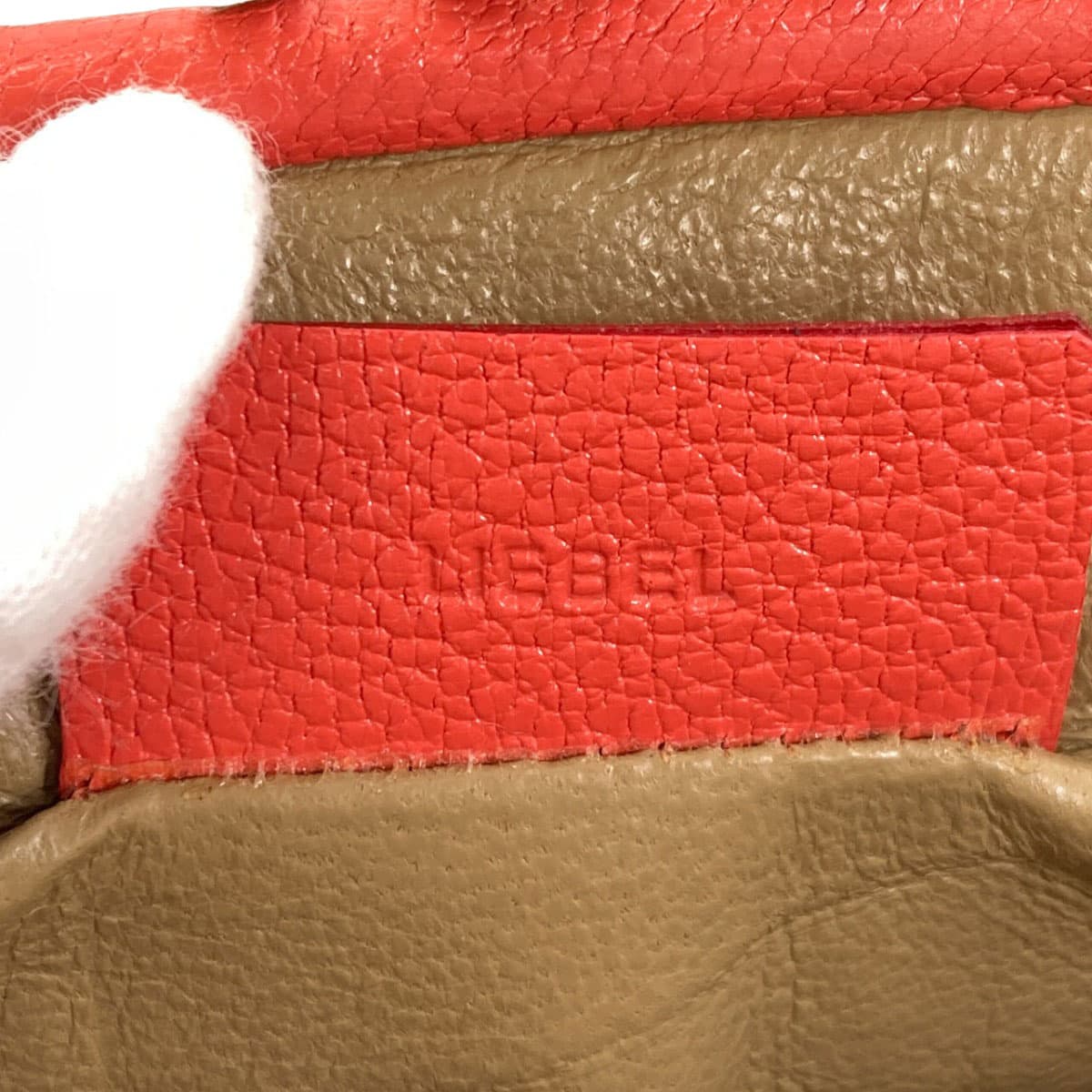 Bulgari clasp accessory pouch leather for women [Used] [BVLGARI] 7