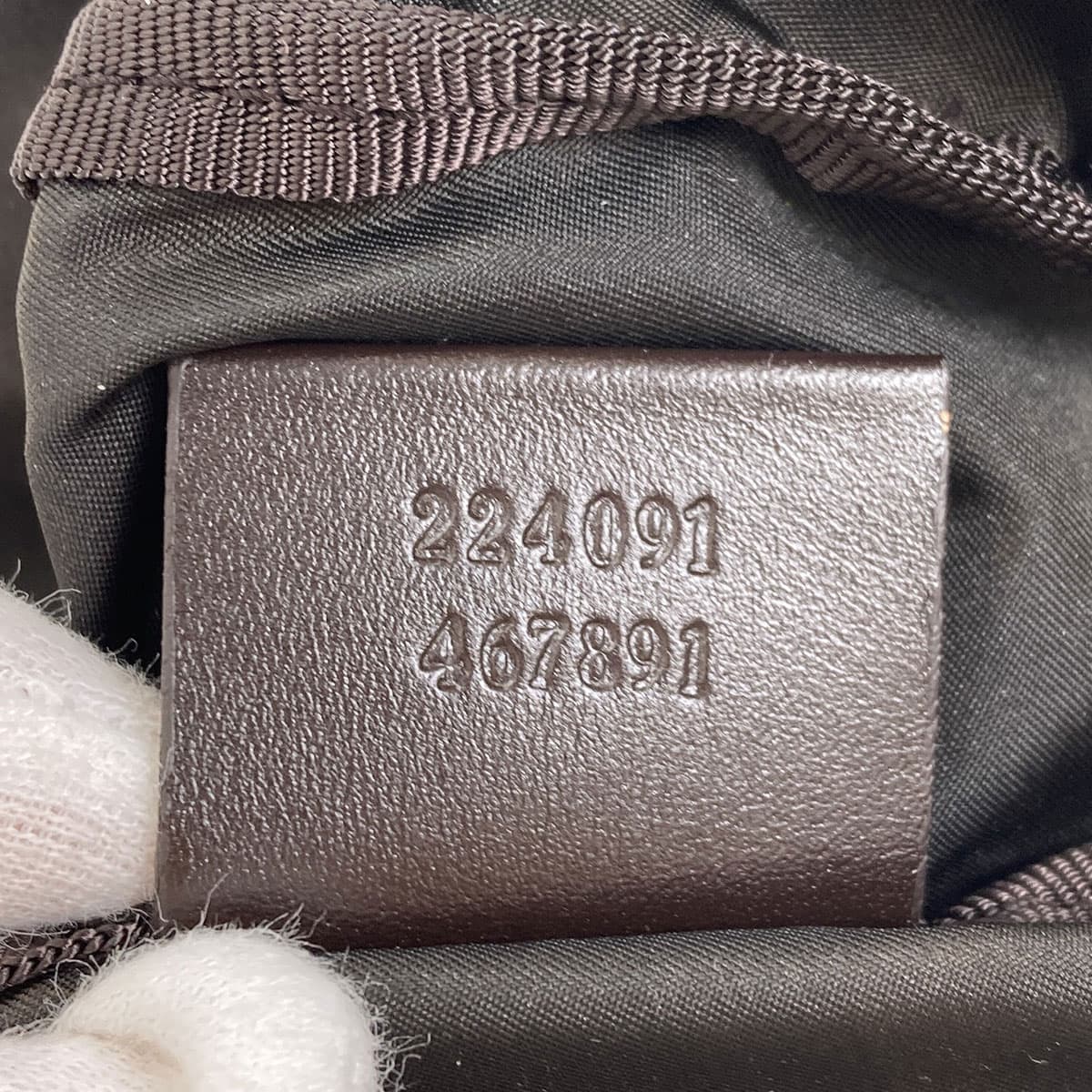 Gucci 224091 GG Nylon Cosmetic Pouch Nylon Material Women's [Used] [GUCCI] 224091 7