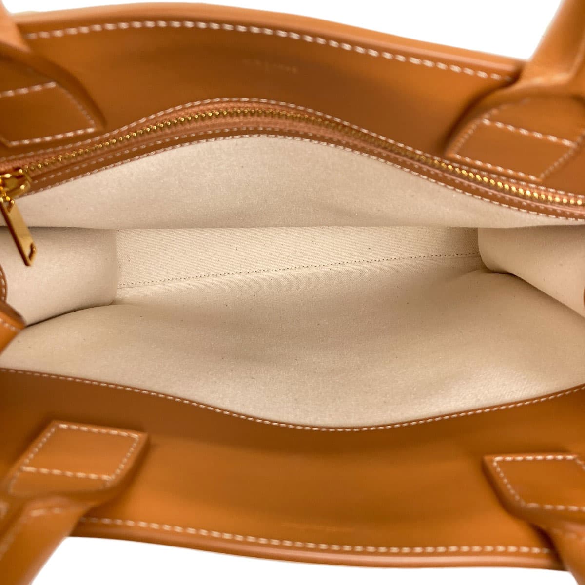 Celine Vertical Cabas 2WAY Handbag Canvas Ladies [Used] [CELINE] 5