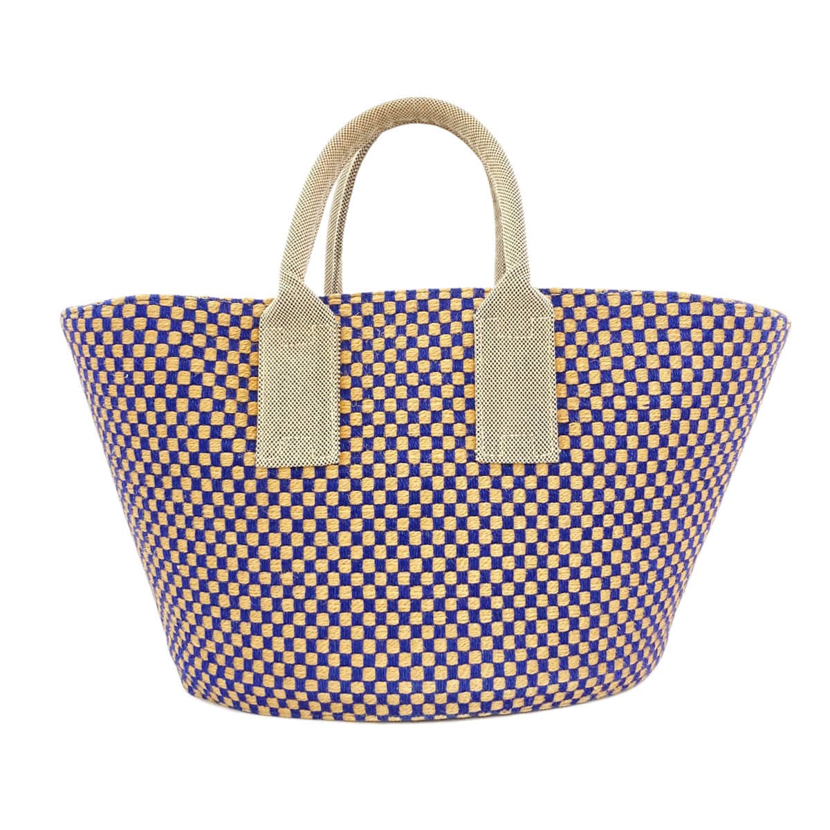 Hermes Panier Basse Handbag Linen Ladies [Used] [HERMES]