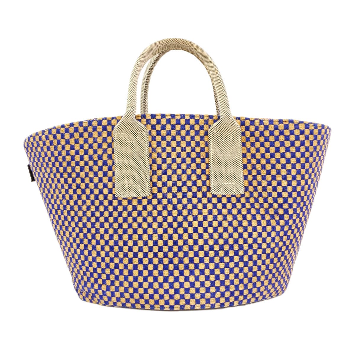 Hermes Panier Basse Handbag Linen Ladies [Used] [HERMES] 2